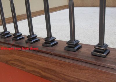 Wrought Iron Base Shoe